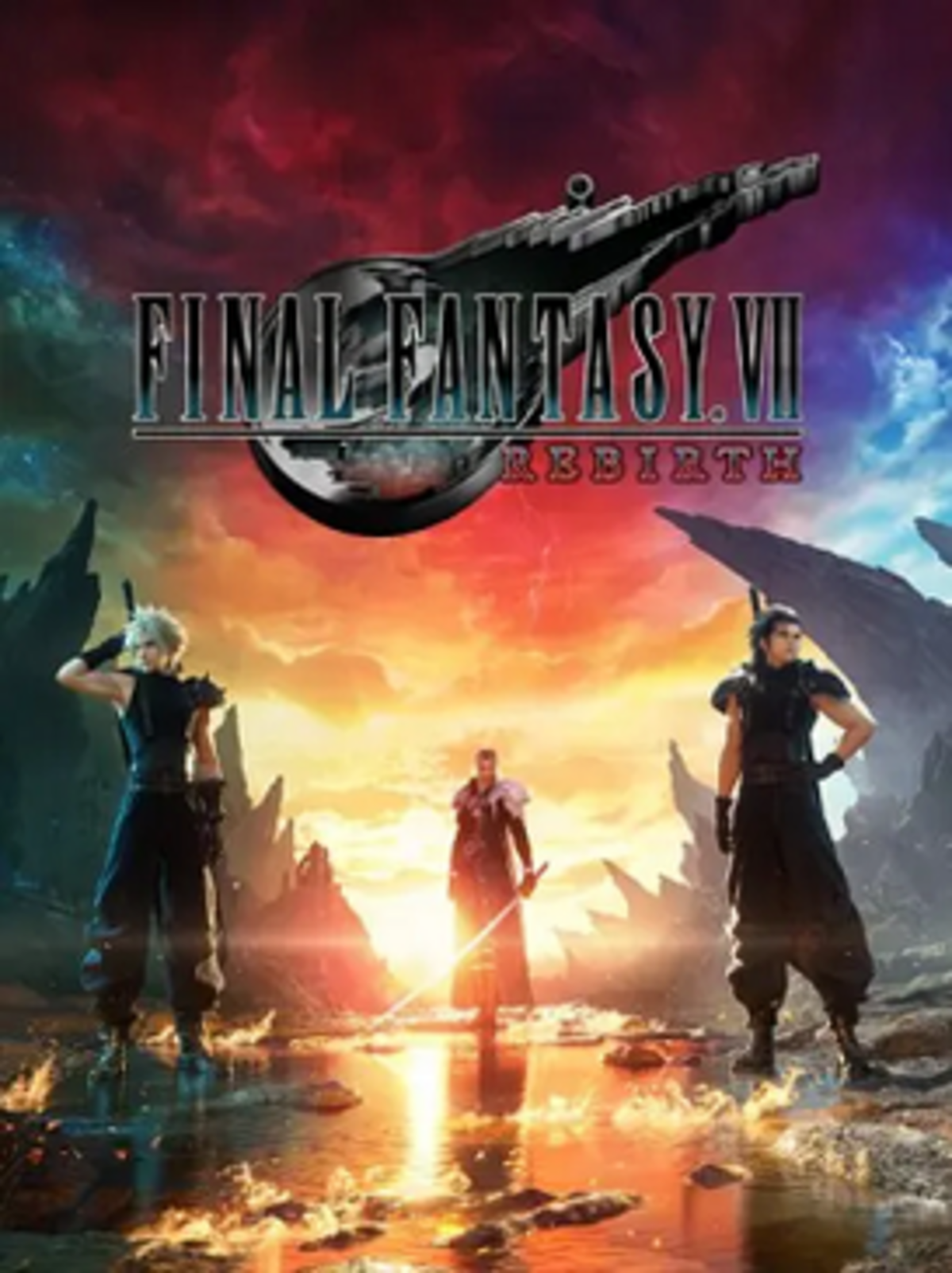 Final Fantasy VII Rebirth — Cloud Strife i party pred novim avanturam