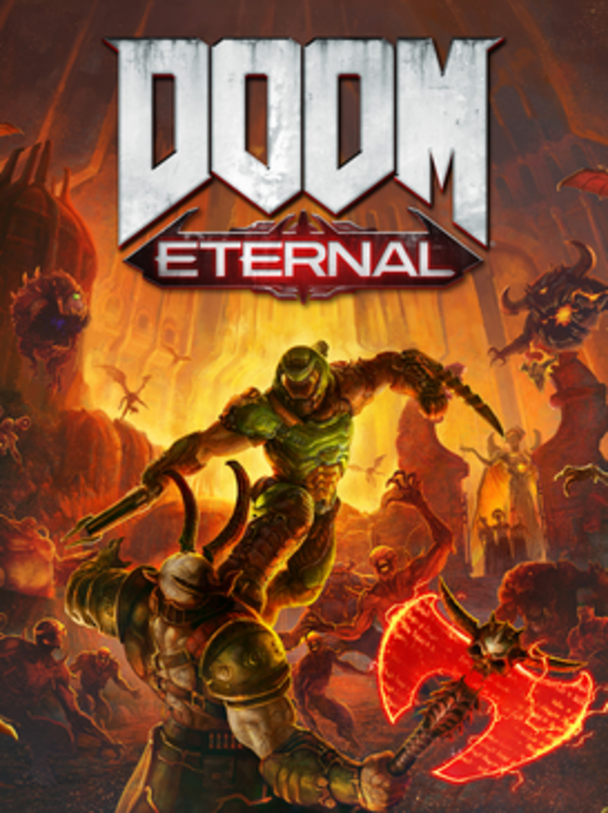 Doom Eternal — Doom Slayer s puškom
