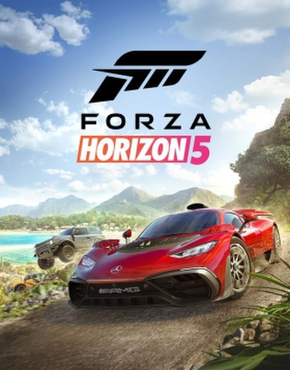 Forza Horizon 5 — cover art s automobilima u Meksiku