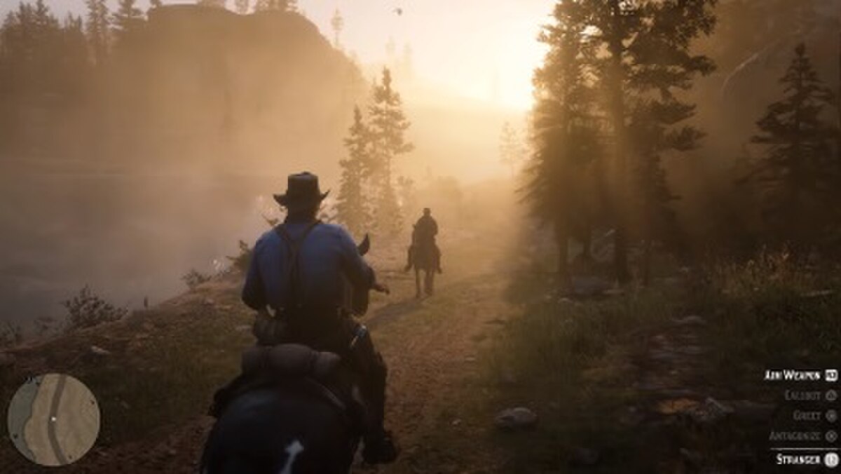 Red Dead Redemption 2 gameplay — jahanje kroz otvoreni svijet